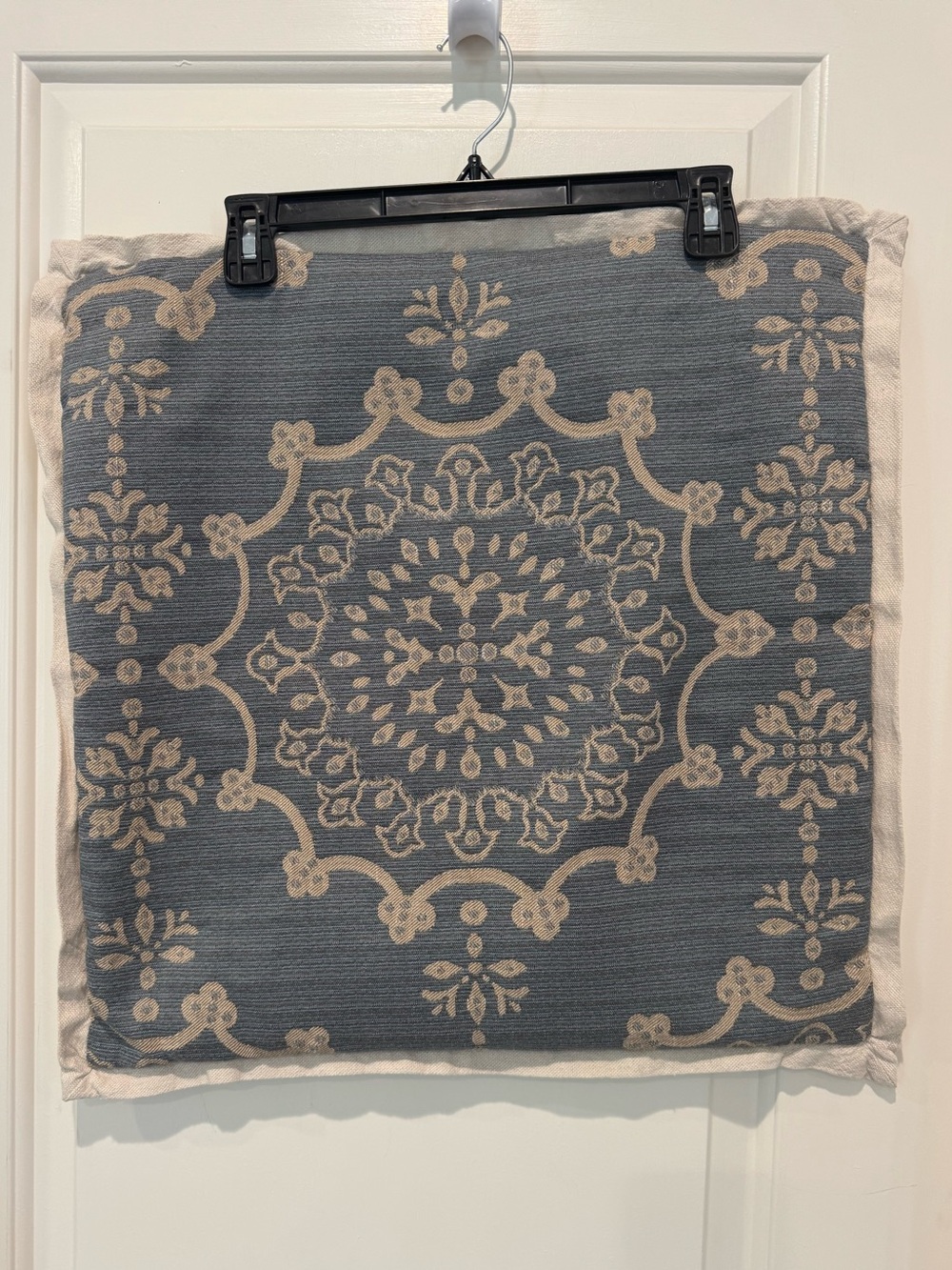 Park Hill blue pillow covers